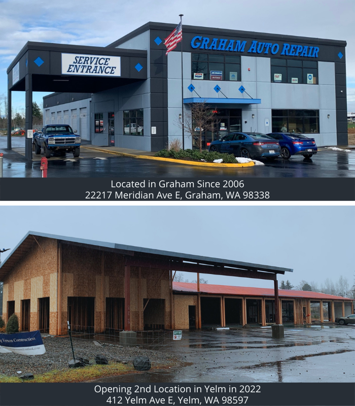 Graham Auto Repair - 2 Locations in Graham, WA and Yelm, WA